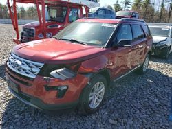 Salvage cars for sale at Windham, ME auction: 2018 Ford Explorer XLT