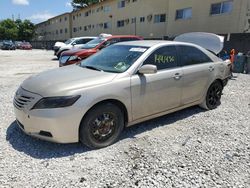 Salvage cars for sale from Copart Opa Locka, FL: 2007 Toyota Camry CE