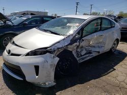 Salvage cars for sale at Chicago Heights, IL auction: 2014 Toyota Prius