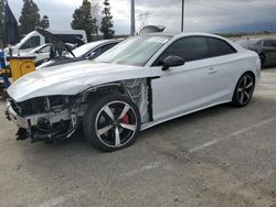 Salvage cars for sale at Rancho Cucamonga, CA auction: 2023 Audi A5 Premium Plus 45