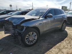 Salvage cars for sale at Chicago Heights, IL auction: 2020 Jaguar F-PACE Prestige