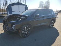 Salvage cars for sale at East Granby, CT auction: 2022 Mitsubishi Outlander ES