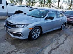 Salvage cars for sale at Bridgeton, MO auction: 2019 Honda Civic LX