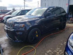 Jeep Grand Cherokee salvage cars for sale: 2018 Jeep Grand Cherokee Trackhawk