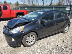 Salvage cars for sale at Candia, NH auction: 2012 Toyota Prius C