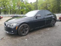 Salvage cars for sale at Austell, GA auction: 2016 BMW 328 I Sulev