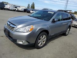 Salvage cars for sale from Copart Vallejo, CA: 2011 Subaru Outback 2.5I Premium