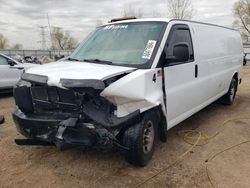 Chevrolet Express g3500 salvage cars for sale: 2015 Chevrolet Express G3500