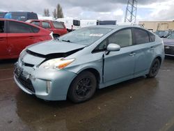 Salvage cars for sale at Vallejo, CA auction: 2013 Toyota Prius