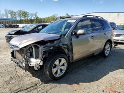 Salvage cars for sale at Spartanburg, SC auction: 2015 Subaru Forester 2.5I Limited