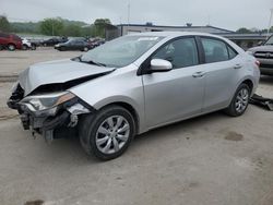 Salvage cars for sale from Copart Lebanon, TN: 2016 Toyota Corolla L