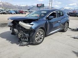 Salvage cars for sale at Farr West, UT auction: 2015 Nissan Murano S