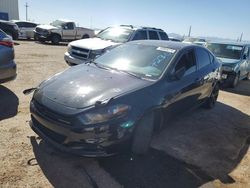 Dodge Dart salvage cars for sale: 2015 Dodge Dart SXT