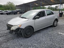 Salvage cars for sale from Copart Cartersville, GA: 2010 Toyota Corolla Base
