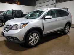 Salvage cars for sale at Blaine, MN auction: 2013 Honda CR-V EXL