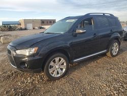 Salvage cars for sale from Copart Kansas City, KS: 2013 Mitsubishi Outlander SE