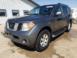 Salvage cars for sale from Copart Pekin, IL: 2005 Nissan Pathfinder LE