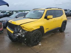 Salvage cars for sale from Copart Grand Prairie, TX: 2017 Jeep Renegade Latitude
