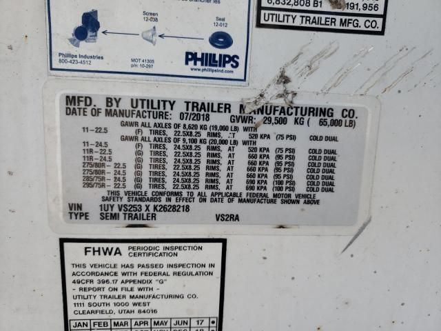 2019 Utility Reefer