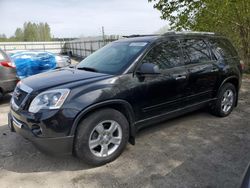 Salvage cars for sale from Copart Arlington, WA: 2012 GMC Acadia SLE