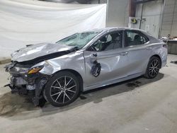 Salvage cars for sale at North Billerica, MA auction: 2022 Toyota Camry SE