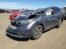 Salvage cars for sale at Brighton, CO auction: 2017 Honda CR-V LX