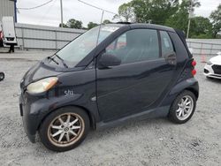 Smart salvage cars for sale: 2008 Smart Fortwo Passion