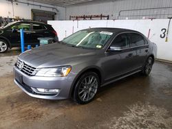 Volkswagen Passat salvage cars for sale: 2014 Volkswagen Passat SEL