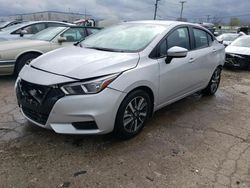 Salvage cars for sale at Chicago Heights, IL auction: 2021 Nissan Versa SV