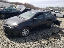 Salvage cars for sale from Copart Windsor, NJ: 2014 Toyota Corolla L