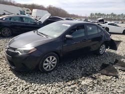 Salvage cars for sale at Windsor, NJ auction: 2014 Toyota Corolla L