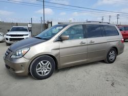 Salvage cars for sale at Los Angeles, CA auction: 2007 Honda Odyssey EXL