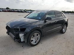 Salvage cars for sale at San Antonio, TX auction: 2017 Audi Q3 Premium