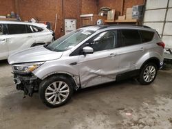 Salvage cars for sale at Ebensburg, PA auction: 2019 Ford Escape SEL