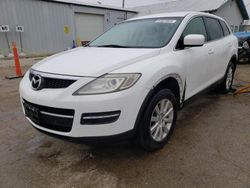Salvage cars for sale at Pekin, IL auction: 2008 Mazda CX-9