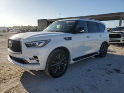Salvage cars for sale from Copart West Palm Beach, FL: 2021 Infiniti QX80 Luxe