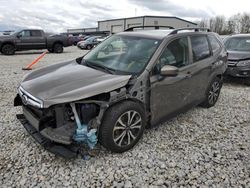 Salvage cars for sale at Wayland, MI auction: 2019 Subaru Forester Limited