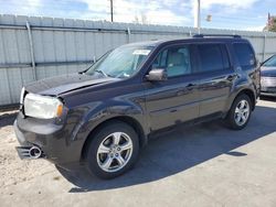 Honda Pilot EX salvage cars for sale: 2013 Honda Pilot EX