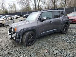 Salvage cars for sale at Waldorf, MD auction: 2018 Jeep Renegade Latitude