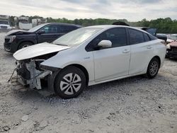 Salvage cars for sale from Copart Ellenwood, GA: 2017 Toyota Prius