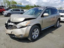 Salvage cars for sale at Spartanburg, SC auction: 2007 Nissan Murano SL