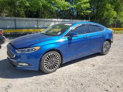 Carros salvage a la venta en subasta: 2017 Ford Fusion SE