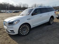 Salvage cars for sale from Copart Marlboro, NY: 2019 Lincoln Navigator L Reserve