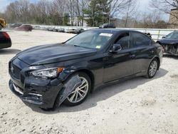 Salvage cars for sale at North Billerica, MA auction: 2014 Infiniti Q50 Base