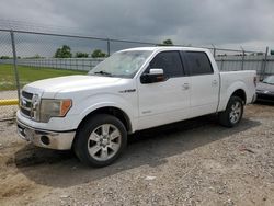 Salvage trucks for sale at Houston, TX auction: 2011 Ford F150 Supercrew