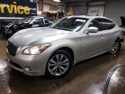 Infiniti M37 X salvage cars for sale: 2012 Infiniti M37 X