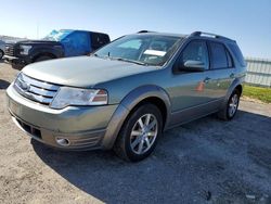 Salvage cars for sale at Mcfarland, WI auction: 2008 Ford Taurus X SEL