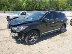 Salvage cars for sale at Gainesville, GA auction: 2020 Infiniti QX60 Luxe