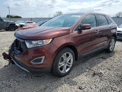 Salvage cars for sale at Franklin, WI auction: 2015 Ford Edge Titanium