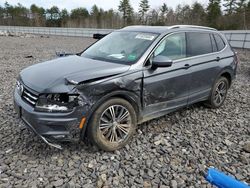 Salvage cars for sale at Windham, ME auction: 2018 Volkswagen Tiguan SE